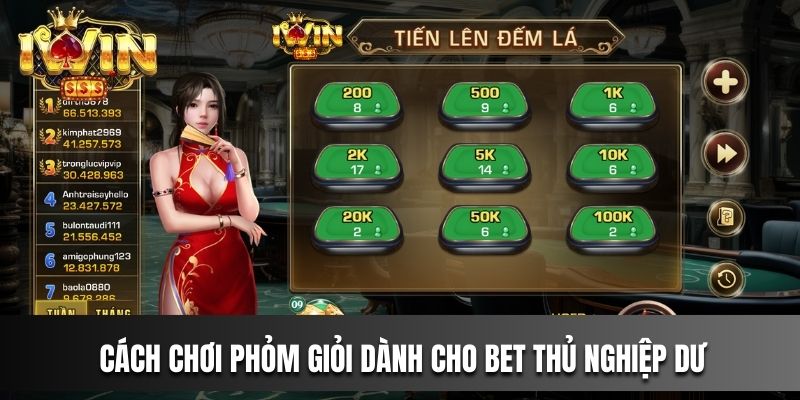 Cách Chơi Tiến Lên Đếm Lá IWIN Giỏi Dành Cho Bet Thủ Nghiệp Dư