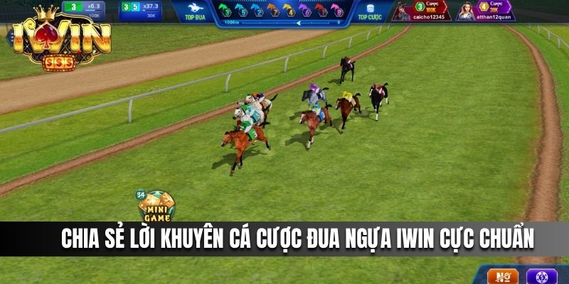 Chia sẻ lời khuyên cá cược Đua Ngựa IWIN cực chuẩn
