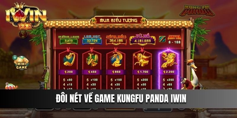 Đôi nét về game Kungfu Panda IWIN