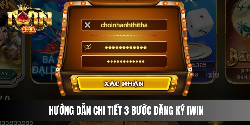 Hướng dẫn chi tiết 3 bước tạo nick game tại IWIN