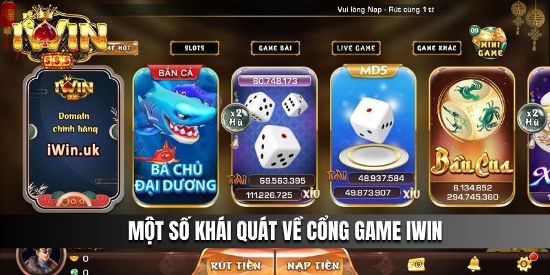 Một số khái quát về cổng game IWIN 