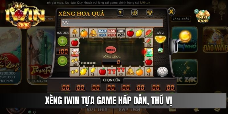 Xèng IWIN tựa game hấp dẫn, thú vị nhất hiện nay